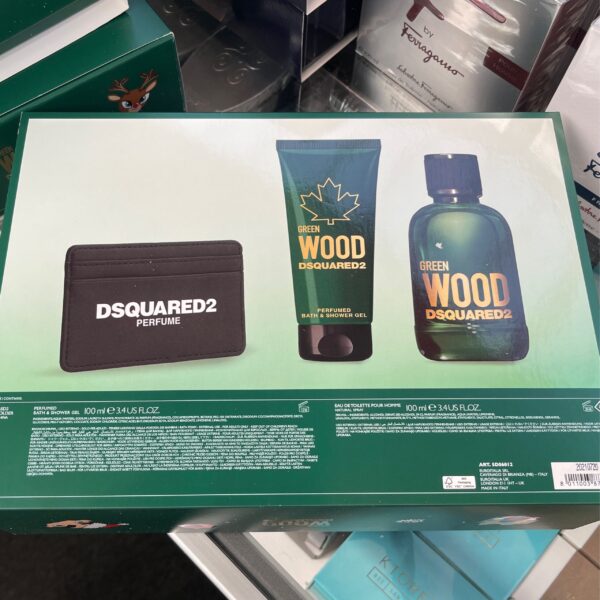 DSquared Green Wood Set 3.4++